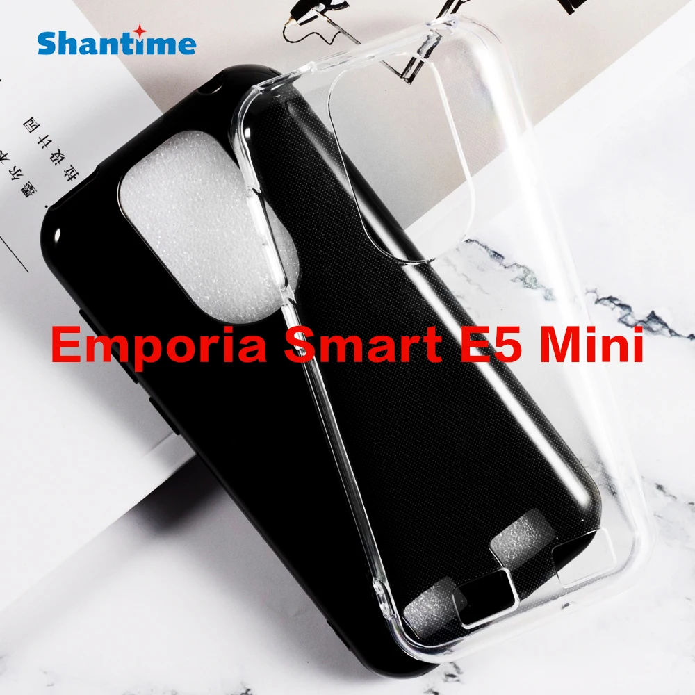 For Emporia Smart E5 Mini Gel Pudding Silicone Phone Protective Back Shell For Emporia Smart E5 Mini Core Soft TPU Case