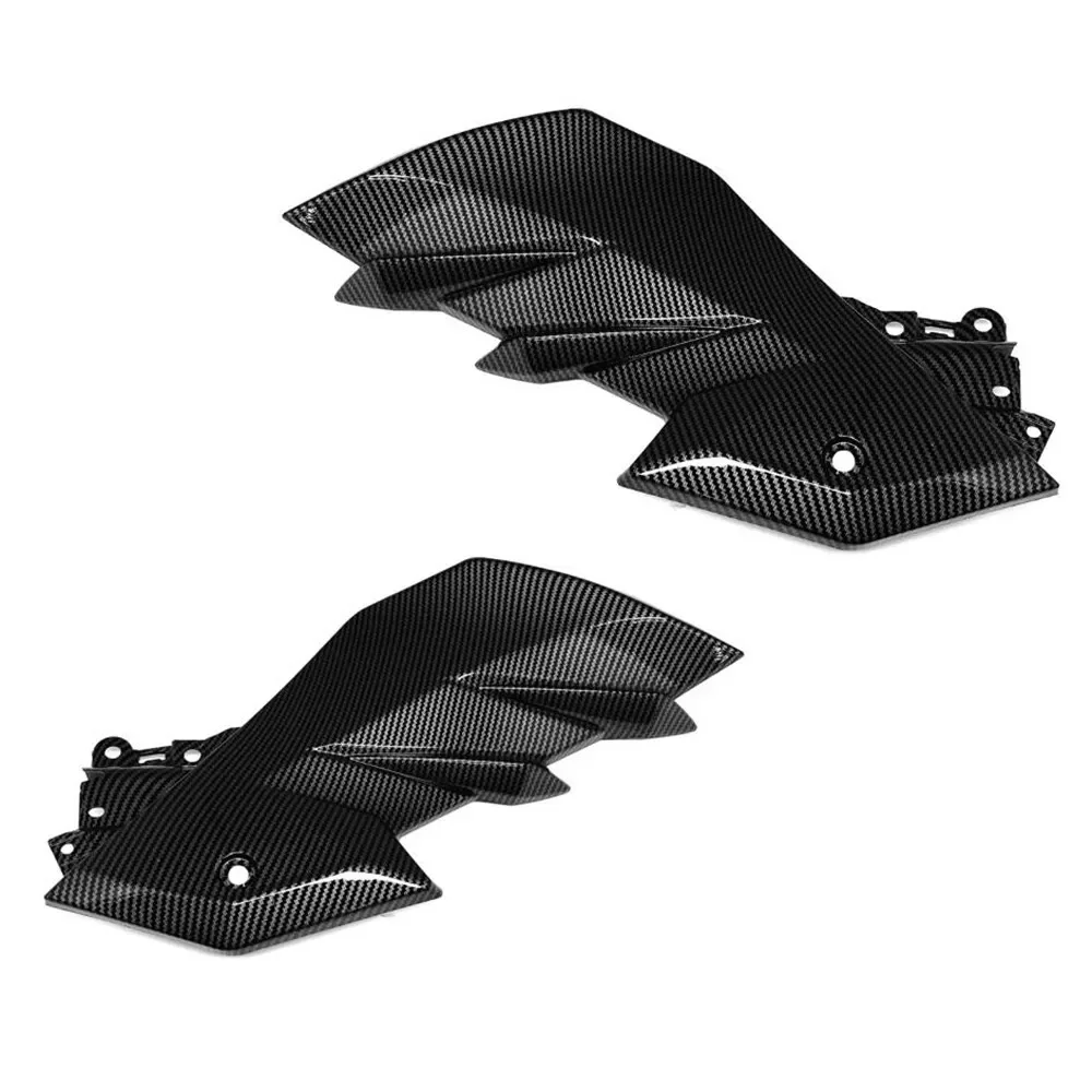 

Carbon Fiber Color Gas Tank Side Cover Fairing Cowl For Kawasaki Z300 Z250 2013 2014 2015 2016 2017