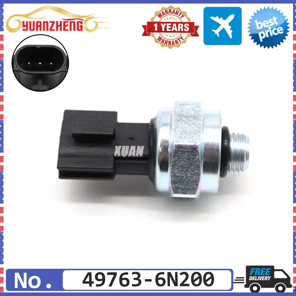 

Новый переключатель давления 49763-6N200 для Nissan Armada Frontier GT-R NV1500 Titan Xterra Murano Pathfinder 370Z Maxima для Infiniti