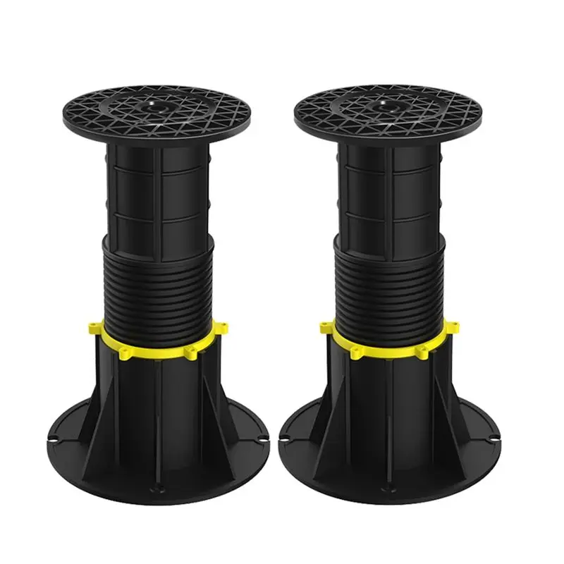 N10R-2 Pcs Adjustable Height Bed Support Legs 8.5-13 Inch, Bed Frame Center Support Legs For Bed Frame/Bed Center Slat