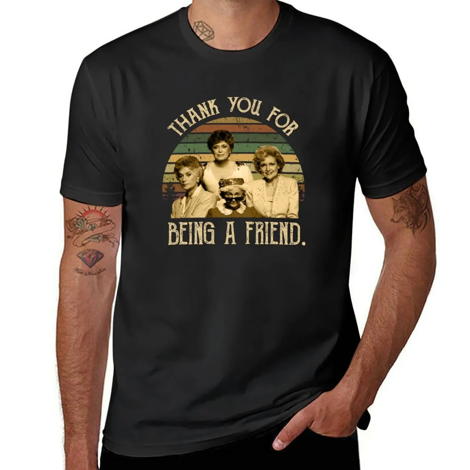 The Golden Girls Thank You for Being A Friend Shirts, Rose Blanche Sophia Dorothy The Golden Girls, 80s Vintage Retro Mo T-Shirt