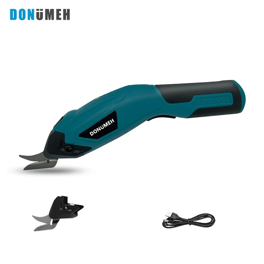 DONUMEH Electric Scissors Electric Cutting 4V USB Charge Tool Sewing Wireless Fabric Sewing Handheld Fabric For Paper Cardboard