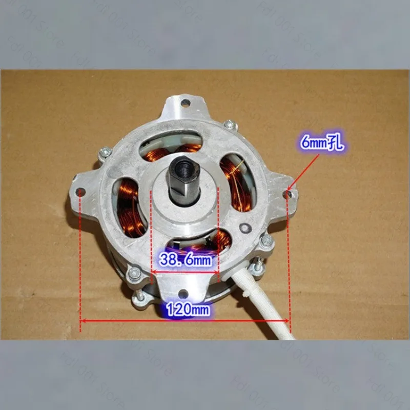 for 24V 36V 48V Neodymium Strong Magnetic High-power Brushless Motor 48V 800W High-torque Brushless Mechanical Power Motor