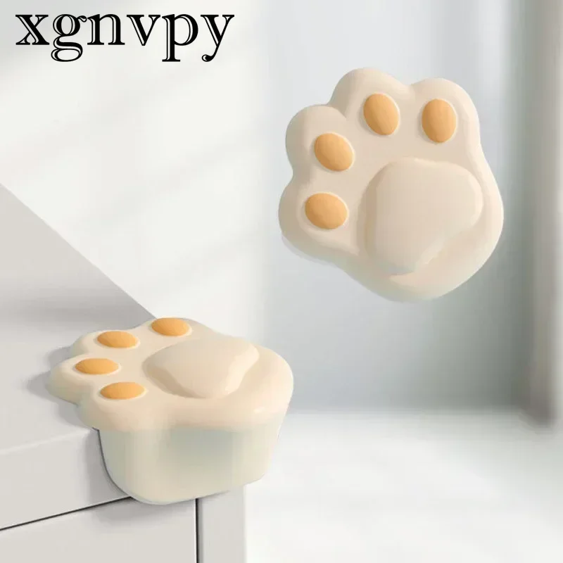 xgnvpy New cartoon cute cat claw anti collision corner children silicone protective corner thickened anti collision pad