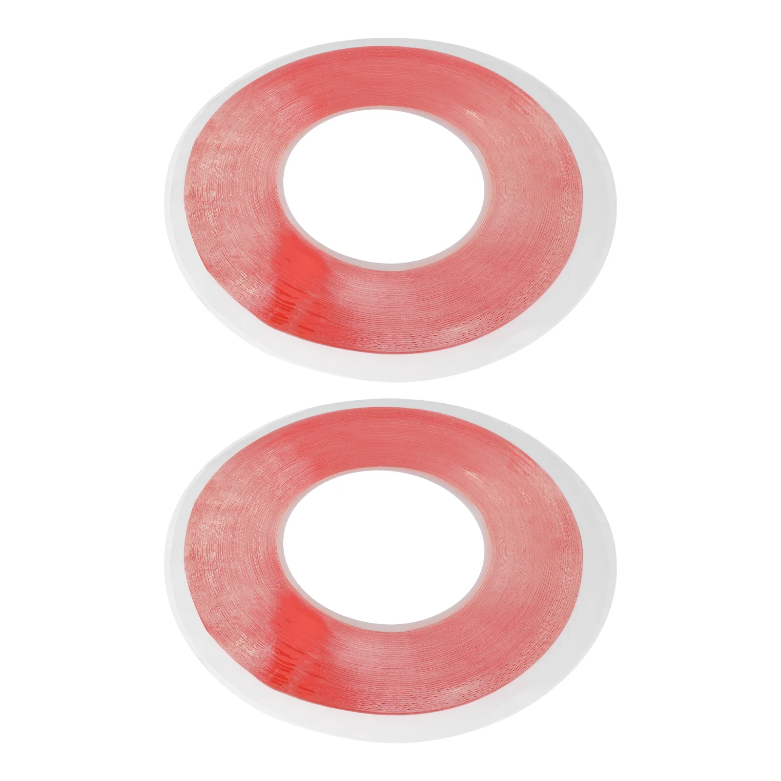 

2 Rolls Double Sided Pet Tape Heat Resistant Adhesive Tape Roll Lightweight Practical Invisible Fastening Heat Resistant Tapes