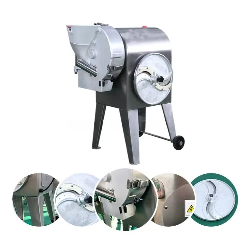 

1000kg/h-2000kg/h High Efficiency Professional Commercial Centrifugal Potato Slicer Machine for Potato Carrot Vegetables