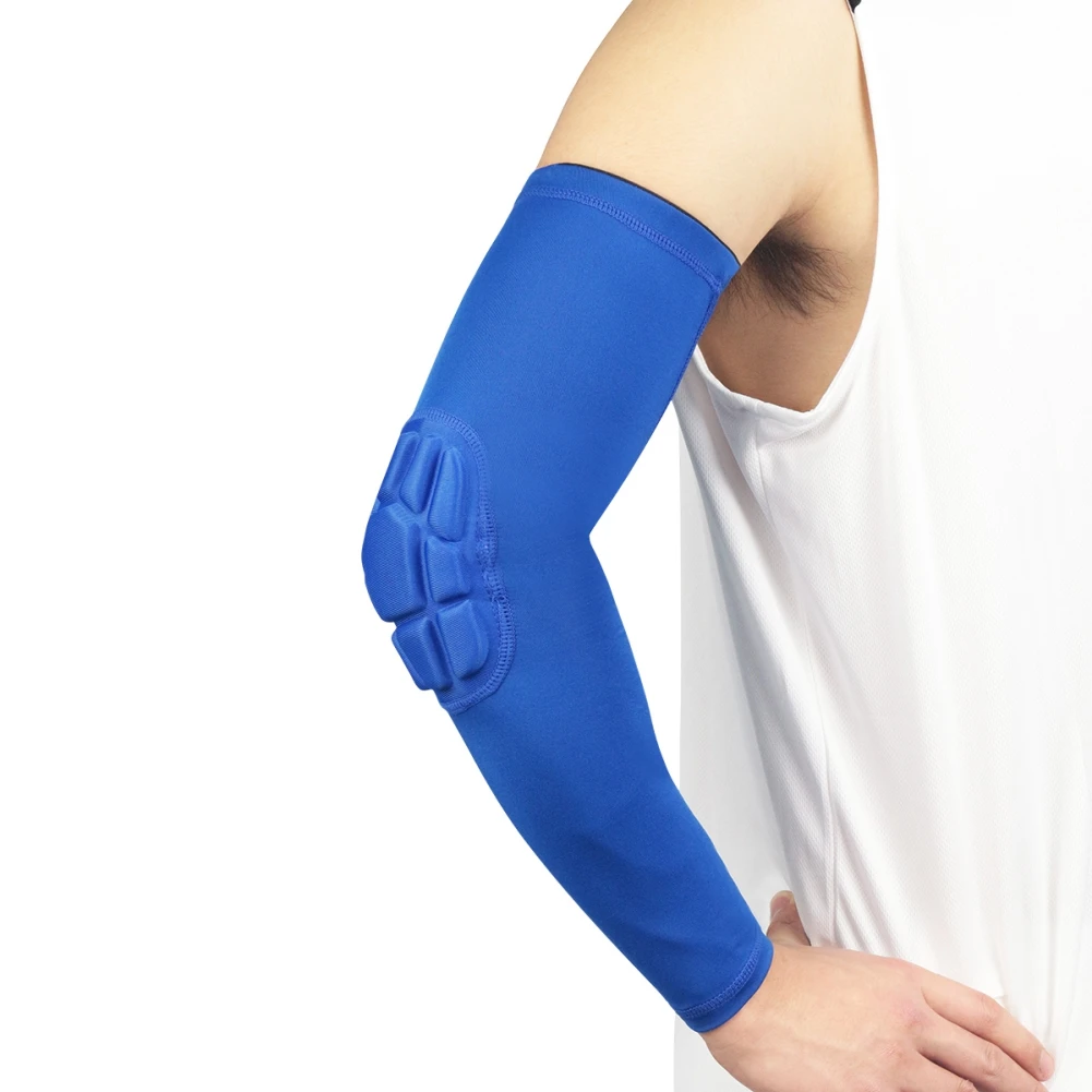 

1PC Gym Basketball Volleyball Elbow Support Compression Sleeve Arm Brace Protector Sport Safety Crossfit Elbow Pads