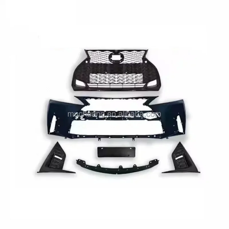

2021 Style Car Accessories Body Kit Front Bumper Headlights IS250 IS300 2006-2012 Upgrade Made ABS Front