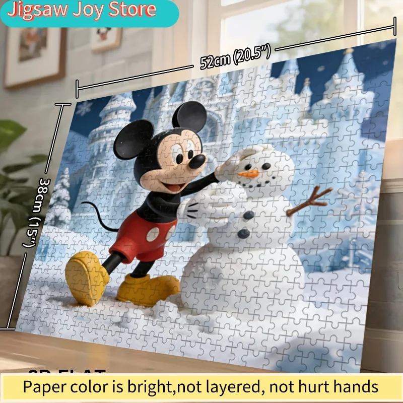 ปริศนา 2D แบบแบน ดิสนีย์ สติทช์ และมิกกี้เมาส์ เหมาะสำหรับผู้ใหญ่ - ปริศนาท้าทายความคิด พร้อมตัวละครชื่อดัง หมายเลข