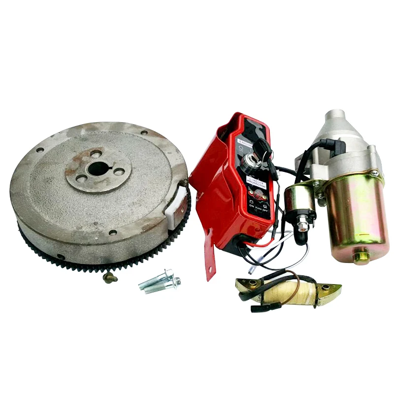 Per accessori generatore 188F, 190F, 192FGX390, 8KW, 6,5KW set motore completo avviamento elettrico modificato