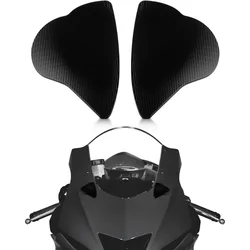 2 Pcs Motorcycle Accessories Rearview Mirror Block Off Base Plates Cover for Yamaha YZF-R6 2017 2018 2019 2020 2021 2022 2023