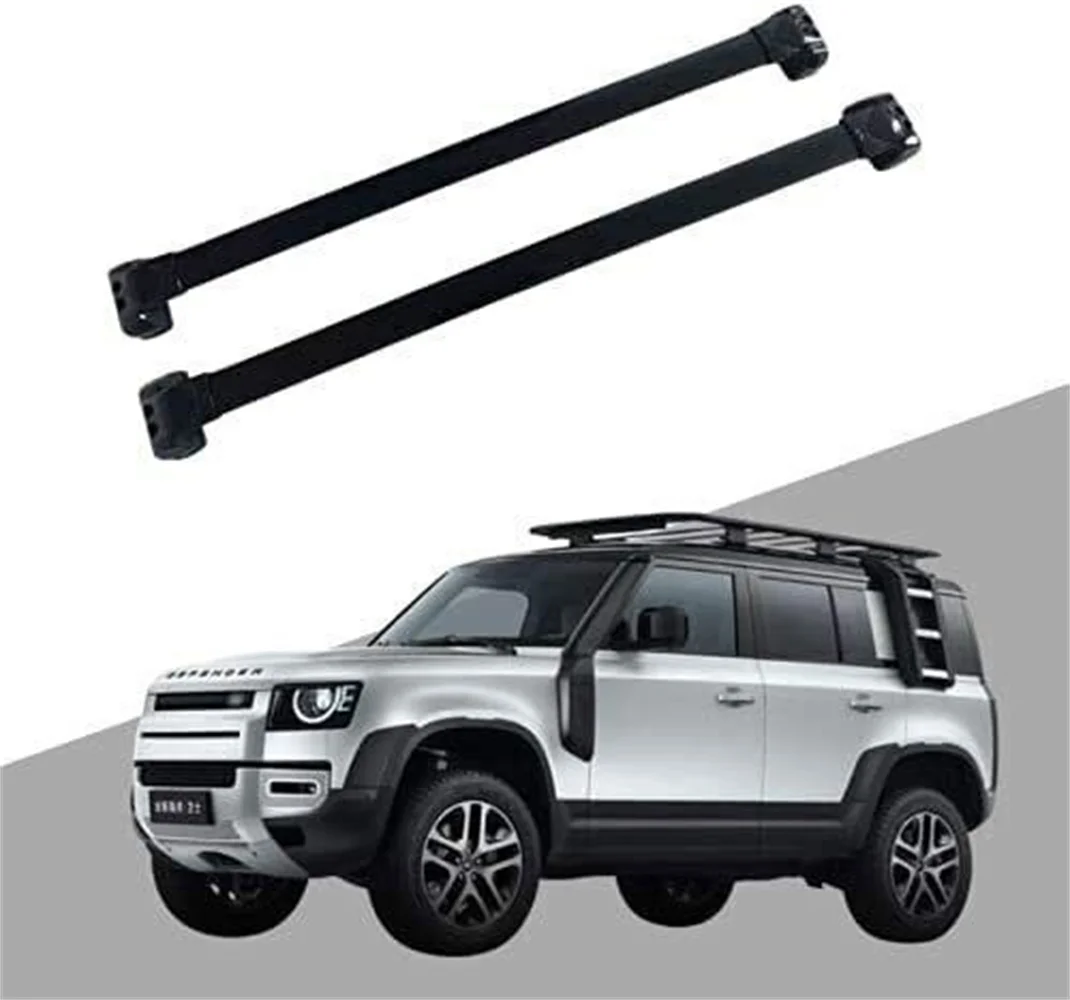 

2Pcs Fits for Land Rover Defender 90 110 2020 2021 2022 Roof Rail Rack Cross Bars Crossbars