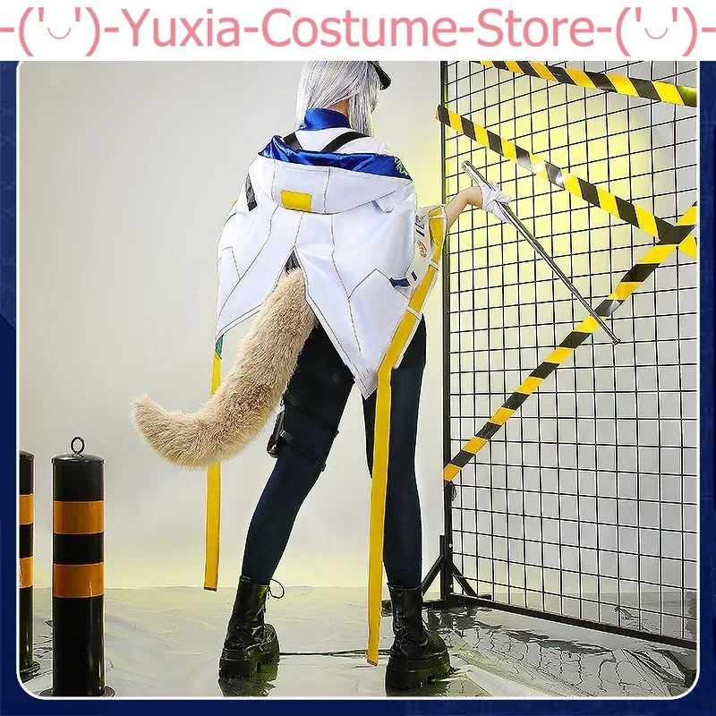 Vtuber Nijisanji Shioriha Ruri Canine Police Game Suit Uniform Cosplay Costume Halloween Party Role Play Outfit