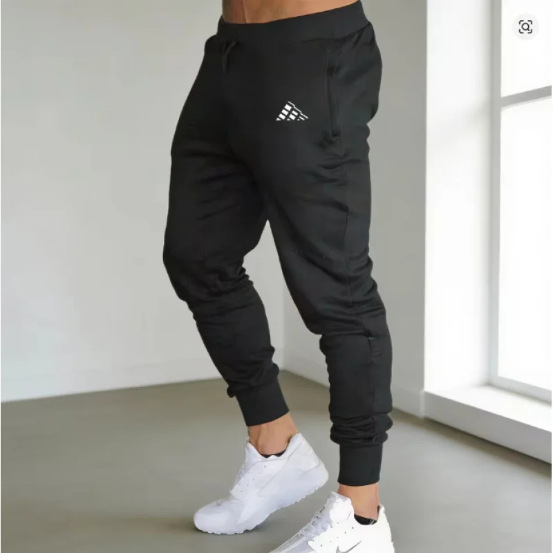 New Men'S Trend Print Casual Sports Pants Running Workout Jogging Long Pants Gym Sport Trousers For Men Jogger Sweatpants