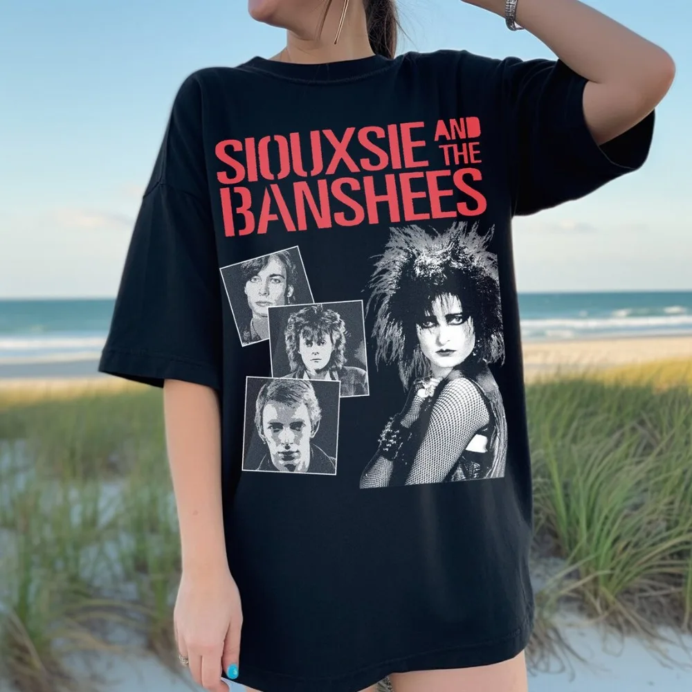 

Women Tshirts Siouxsie The Banshees Y2k T-Shirt Fun Men's Short Sleeved Personalized Comfortable Pattern T-Shirt Series Y2k Top