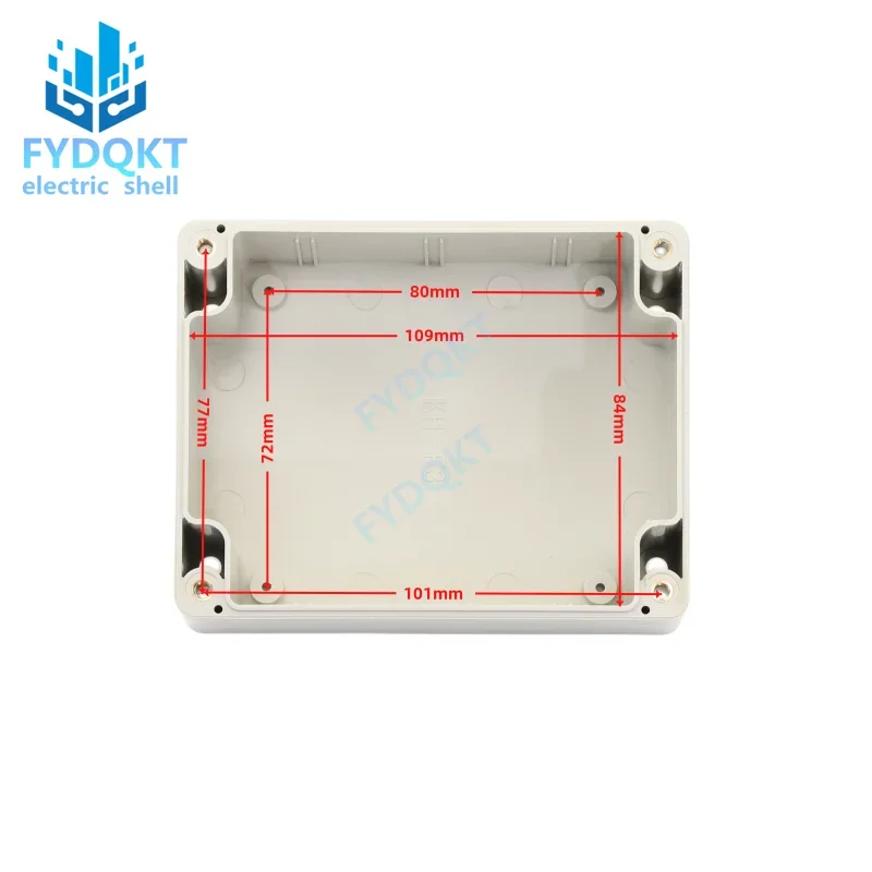 1pcs 115x90x55MM Waterproof Cover Clear Plastic Electronic Project Box Enclosure Case