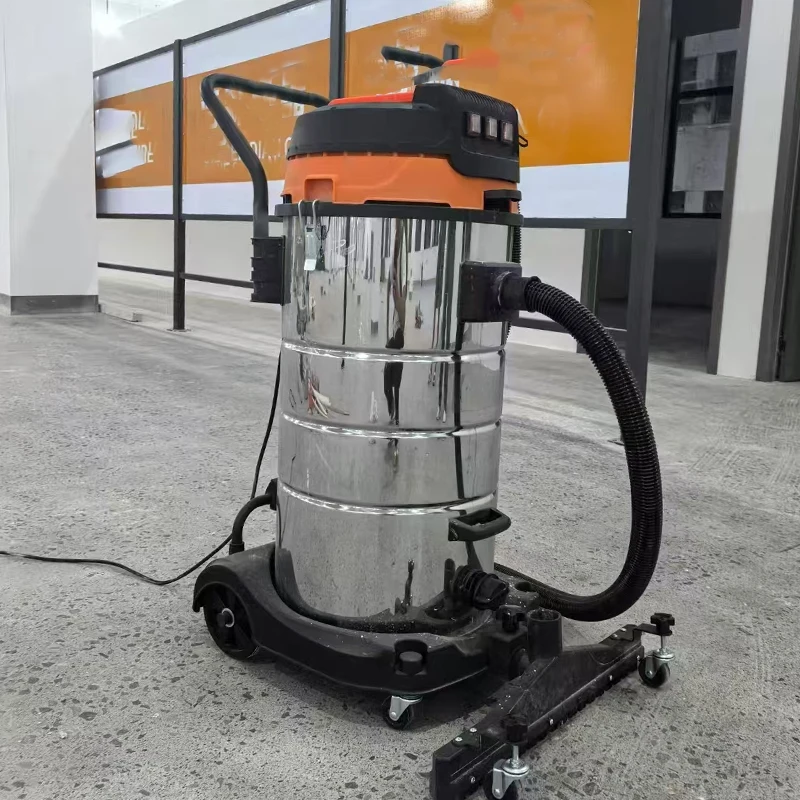 Professional Industrial Stainless Steel Vacuum Cleaner Industrial Vacuum Cleaners 2.4kw