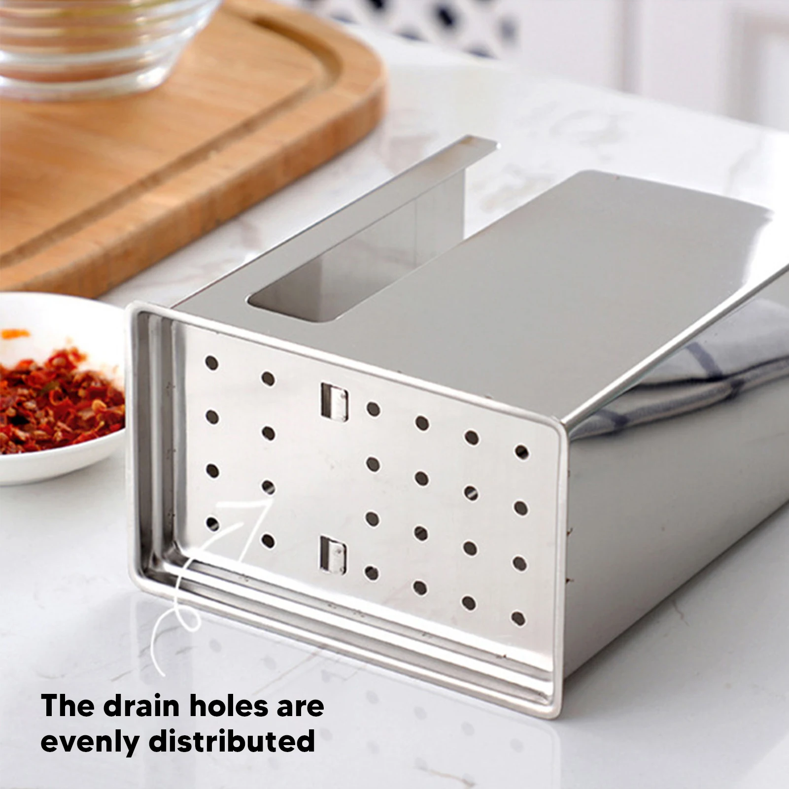 

Kitchen Utensils Chopsticks Holder, Stainless Steel Utensil Drying Rack with Detachable Base, Dish Drainer for Kitchen Counter