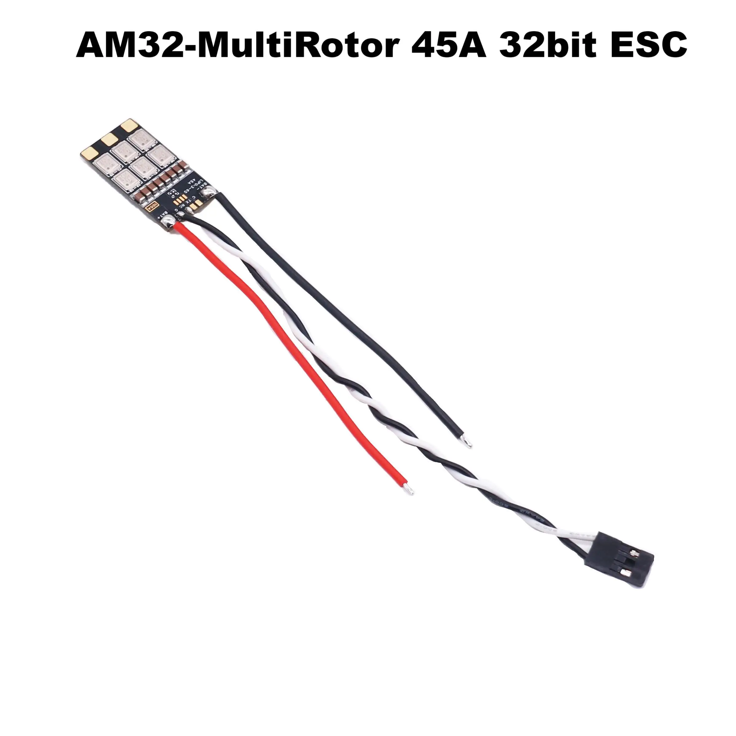 B-CUBE AM32-Multirotore 45A 32bit ESC Supporto 3-6S Supporto motore brushless DShot300 600 PWM FPV F4 722 Controllo di volo