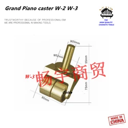 Piano tuning tools accessories high quality Grand Piano caster W-2 W-3 Piano repair tool parts