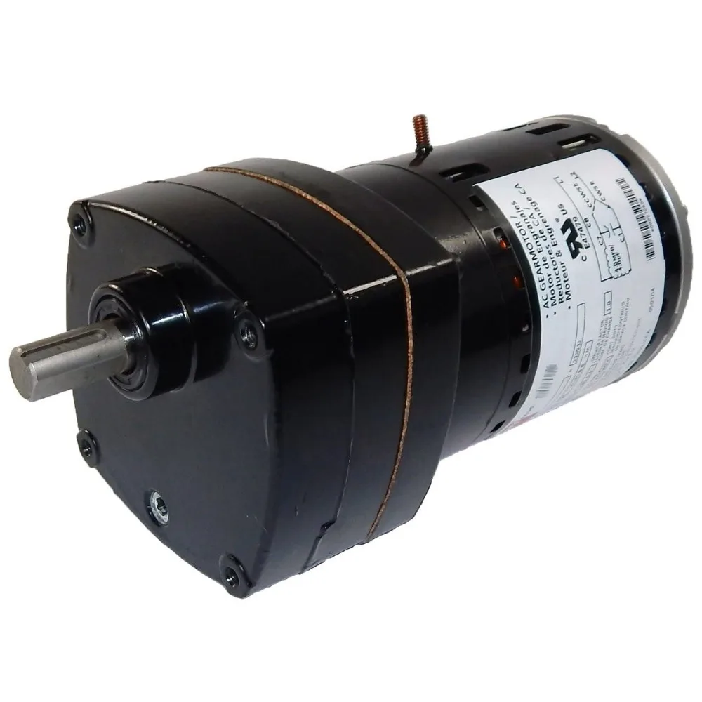 

AC Gear Motor, 4.5 RPM, Open, 115V