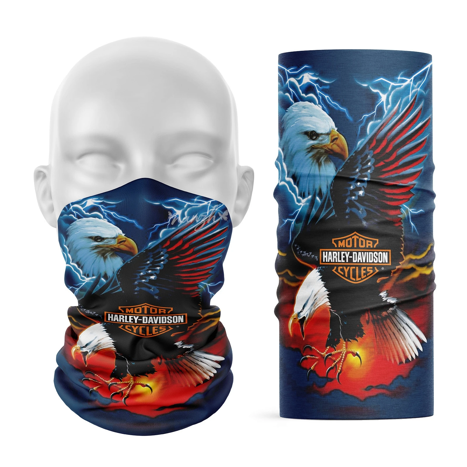 Outdoor Sun Protector Sport Magic Bandana Riding Mask Full Face For Harley Davidson Pan America ADV PA1250 Motorcycle Neck Cover view 6