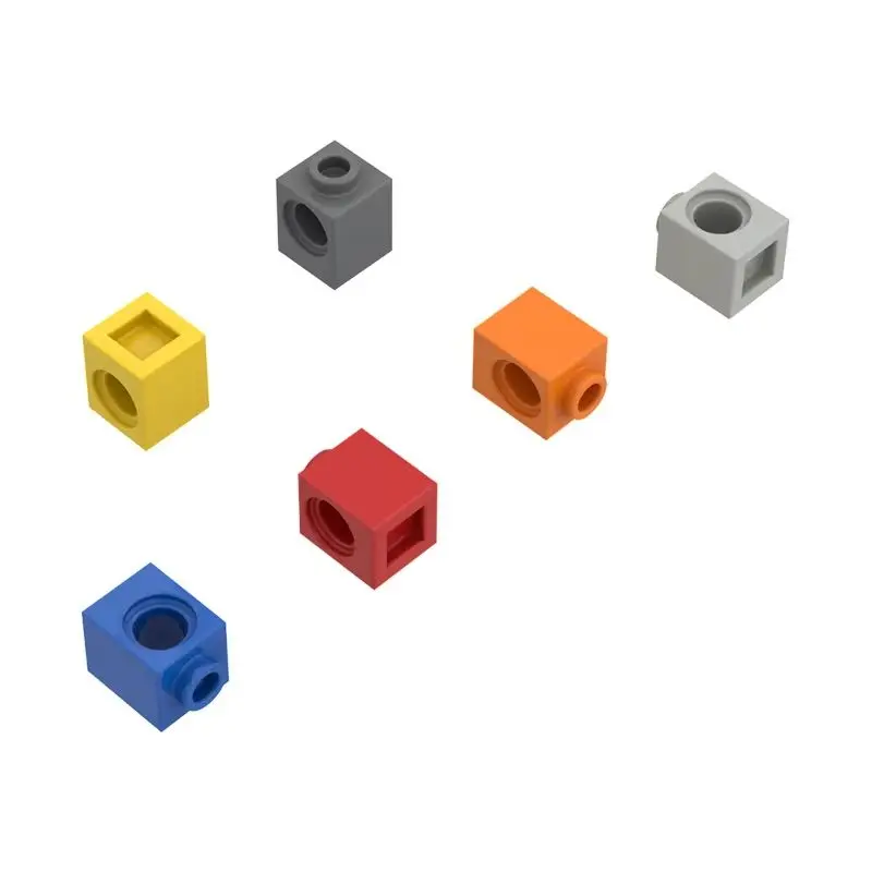 

10 шт. 6541 1x1 перфорированный строительный блок Moc механические аксессуары, совместимые с кирпичом DIY детская игрушка в подарок