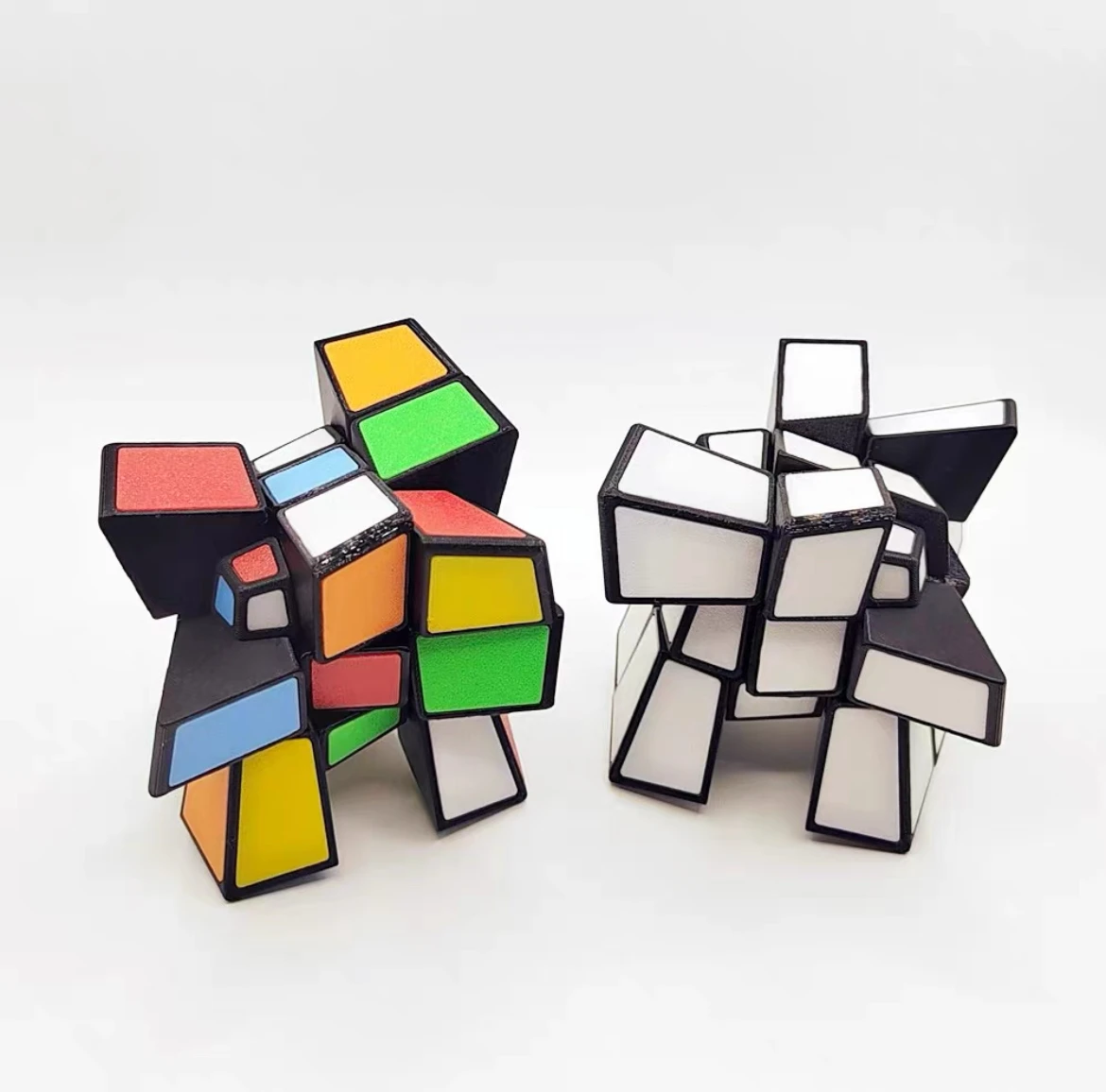 

2D Squished 3x3x3 Cube Flatten Cube 3x3 Cube 3D Printing Puzzle Fidget Toys