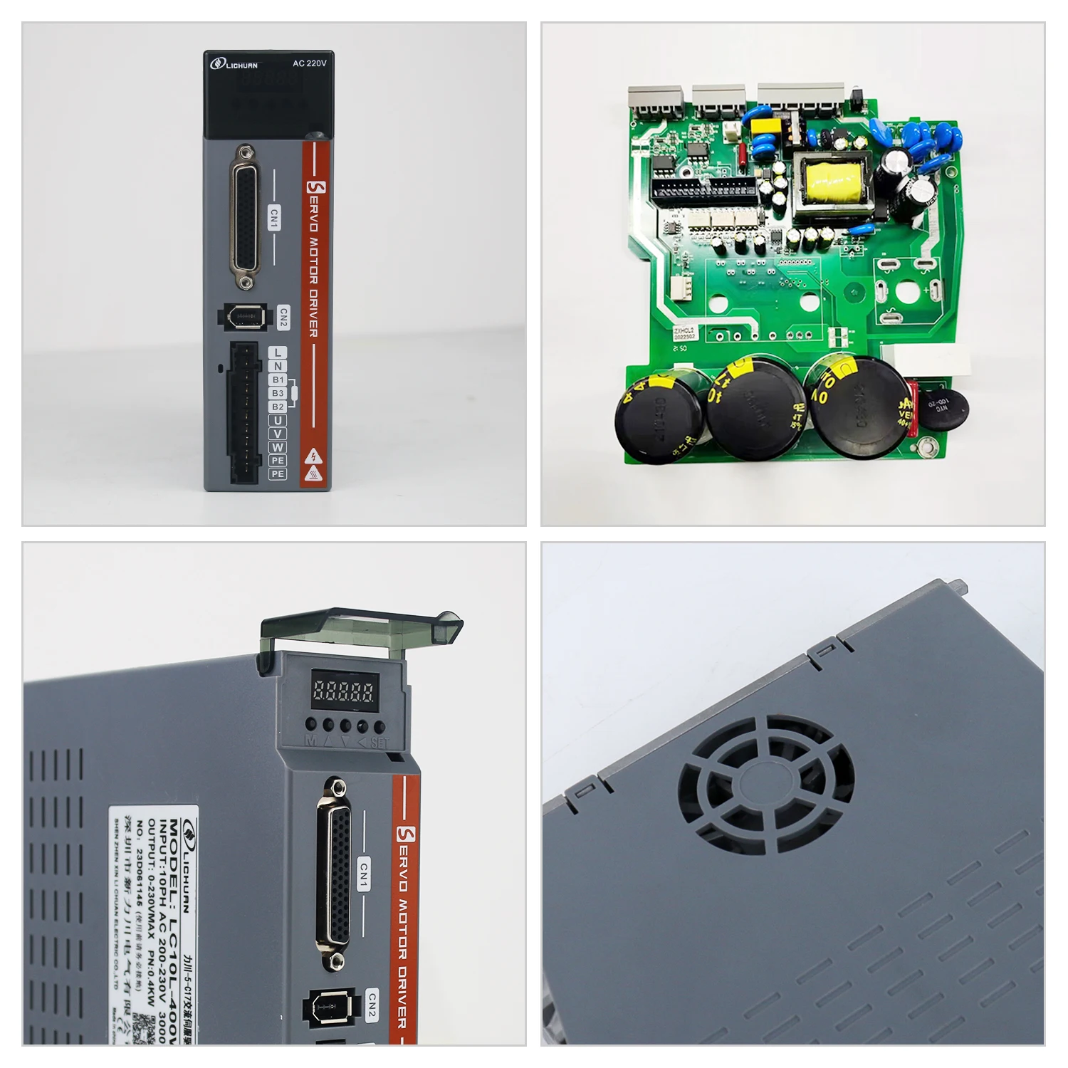 Imagem -03 - Kit de Driver de Servo Motor ac para Cnc e Máquina 3d 220v 3000rpm 200w 400w 600w 750w 1000w a5 Preço de Fábrica