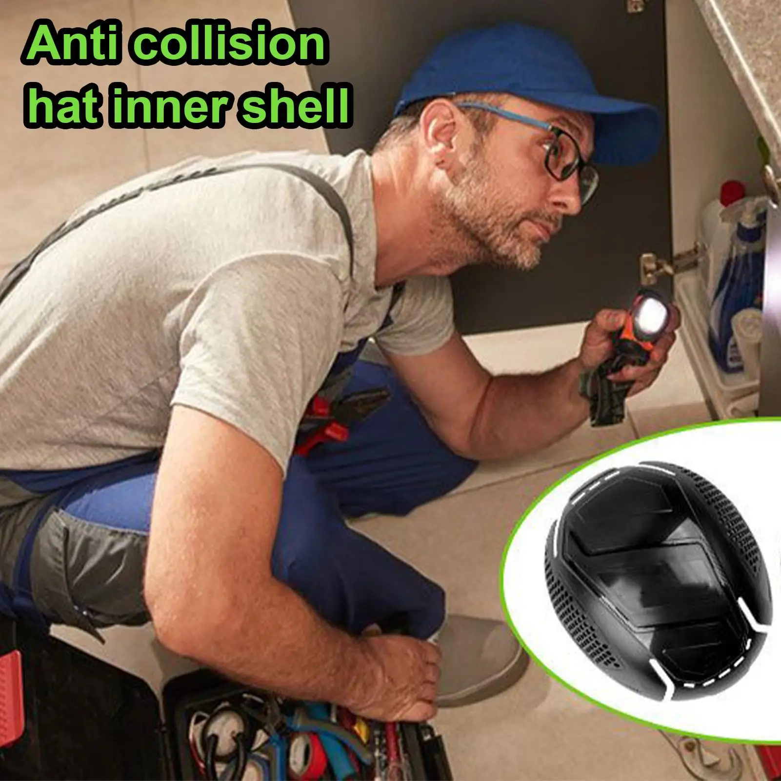Hard Hat Insert Breathable Safety Bump Helmet Men Baseball Caps For Training Workshop Processing Airsoft Head Falls Ball Games
