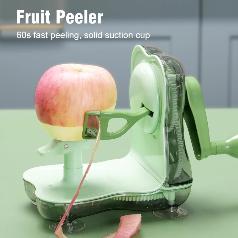 التفاح مقشرة دليل الروتاري متعددة الوظائف الفاكهة مقشرة مع قطع التفاح Slicer أدوات المطبخ أدوات الفاكهة التفاح مقشرة آلة