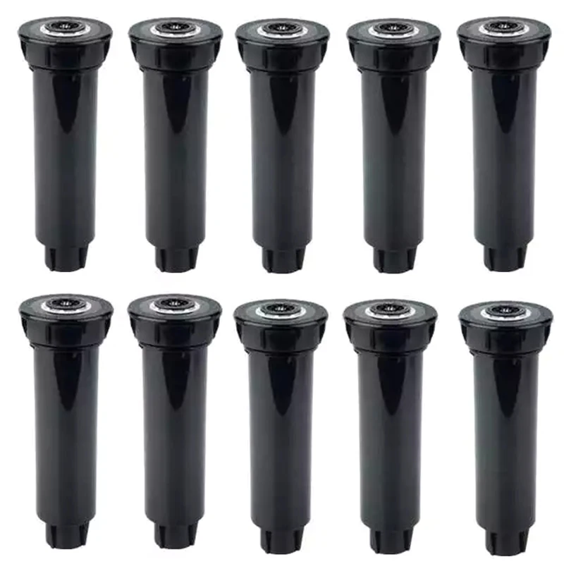 10Pcs Pop-Up Sprinkler Lawn Tool Spray-Head for Garden Supplies 360 Degree Irrigation Equipment Gear Sprinkler