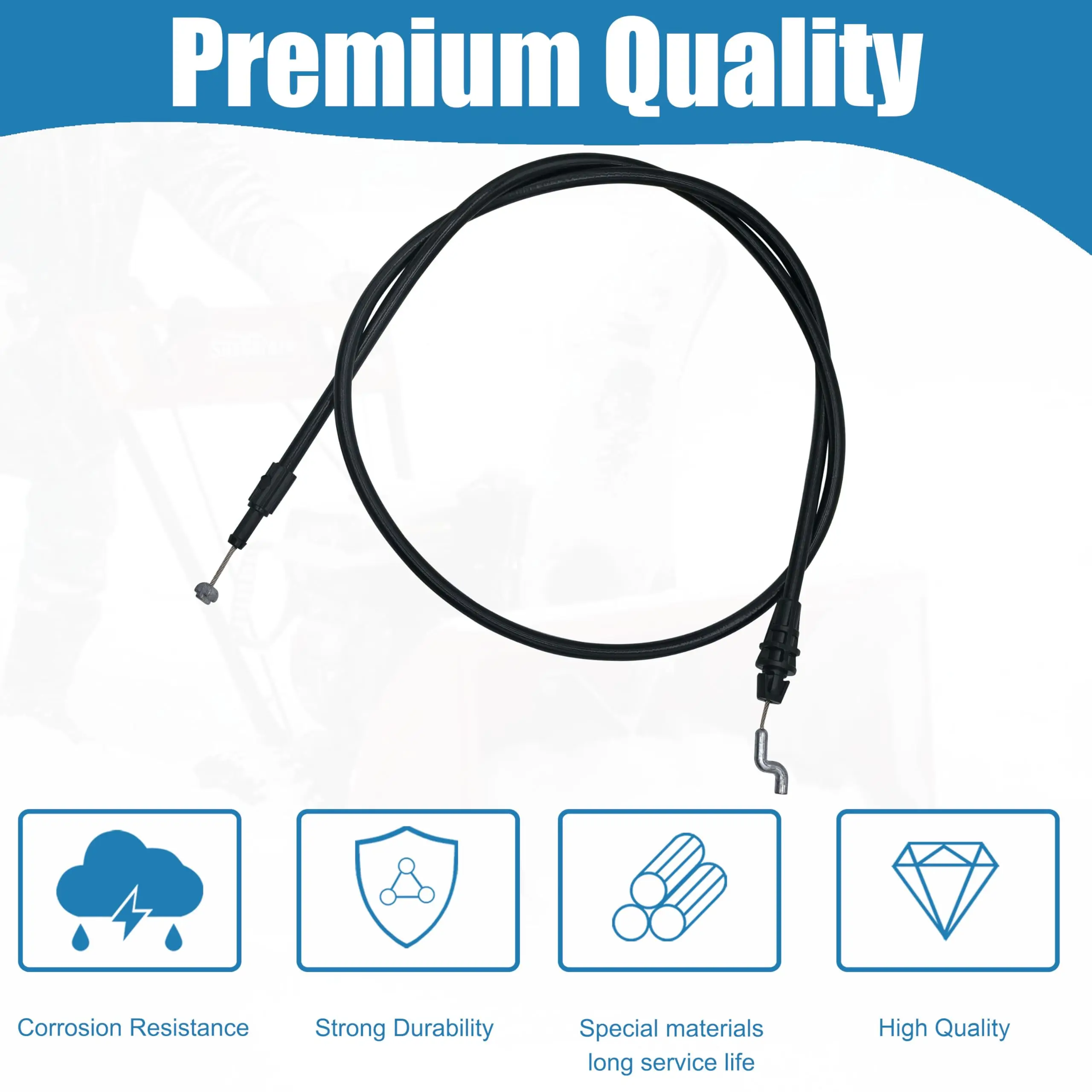 946-0956C كابل التحكم في التوجيه للحرفي MTD Yard-Man منفاخ الثلج 746-0956B 946-0956