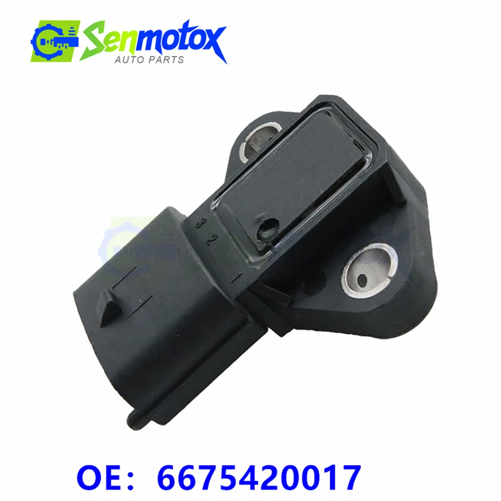 6675420017 A6675420017 For Actyon Kyron Euro4 Stavic 2006-2012 Rodius WG1748880 Rexton Air Intake Boost Pressure MAP Sensor