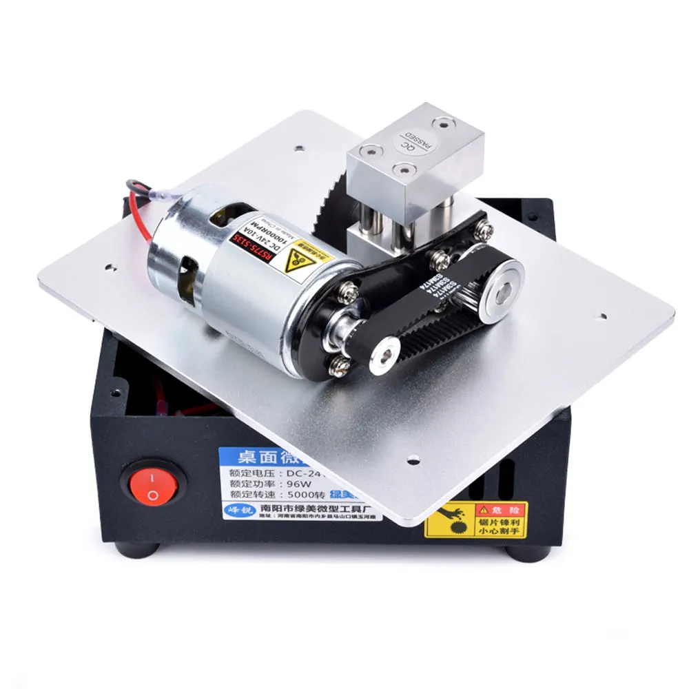 Mini Multifunctional Table Saw Electric Desktop Saws Small Household DIY Cutting Tool Woodworking Bench Lathe Cutter Machine