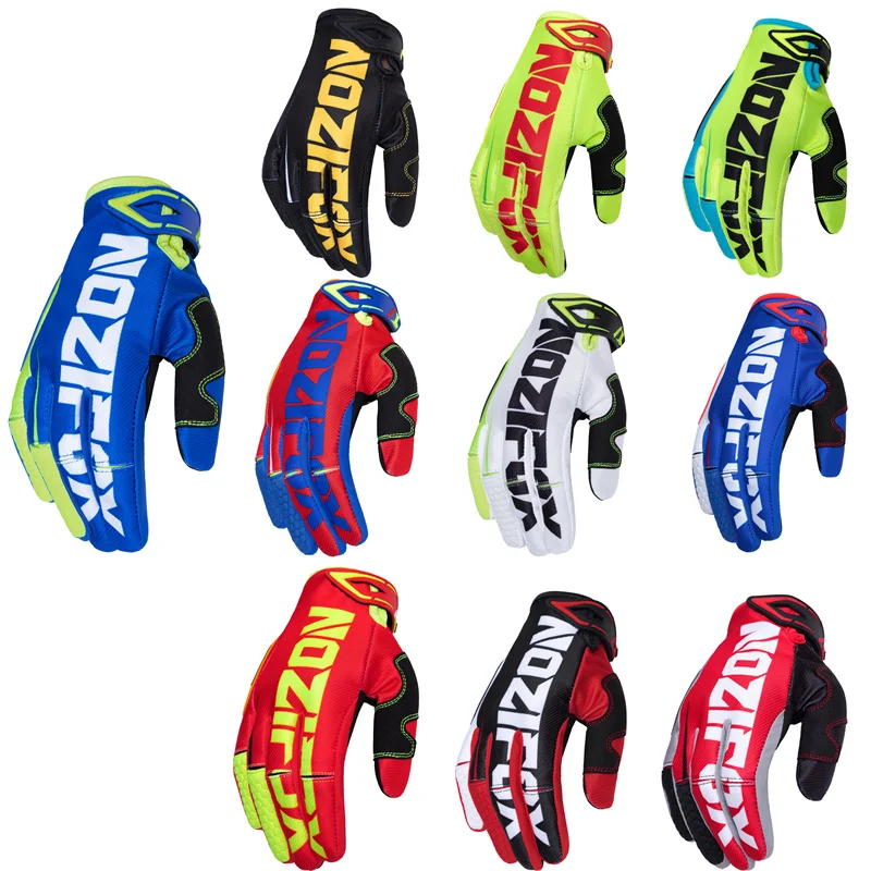 

BMX MTB ATV Мотокросс MX перчатки мотоцикл с полным пальцем велосипед внедорожные перчатки для горного велоспорта
