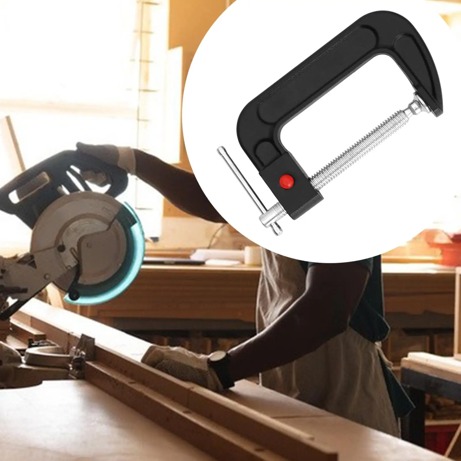 Morsetto a C a sgancio rapido Clip a C per riparazioni automobilistiche Strumento per hobby sulla lavorazione del legno