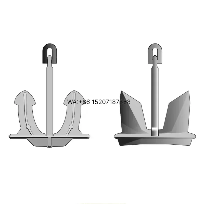 Wmwmnu for JIS Standard Marine Anchorage Hot Dip Galvanized DNV-GL Certified 100kg to 46000kg Stockless Anchor Wholesale