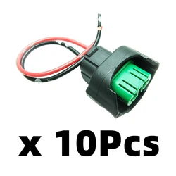 Arnés de cableado de enchufe para faro de coche, Base adaptadora de lámpara antiniebla, 10 piezas, H8, H11