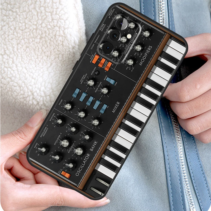 Vintage Synth Synthesizer Phone Case For Samsung Galaxy A34 A54 A14 A53 A33 A13 A12 A32 A52 A15 A25 A35 A55 A71 A51