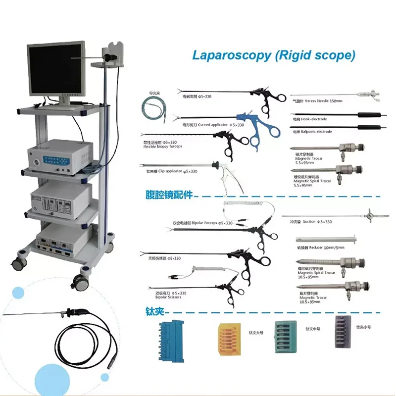 Professional Veterinary Instrument Portable Video Endoscope Gastroscope Camera for Dog Diagnosis Model EX-726 Made Anhui