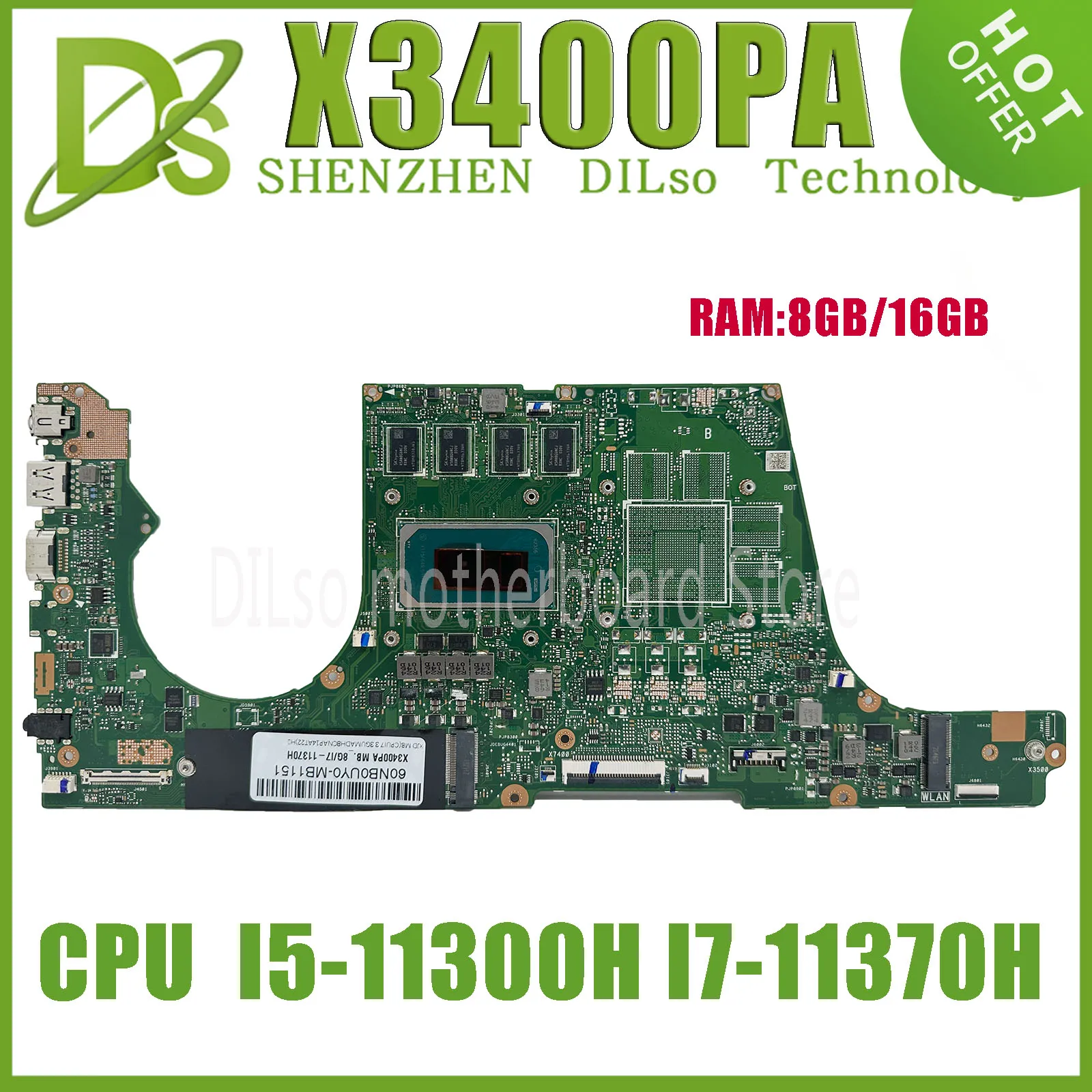 Laptop Motherboard Mainboard, X7400PC, N7600PC, X7600PC, X3500PC, X3500PA, X3500PH, V3500P, X3400PC, X3400PA, K3500PC X3400PH