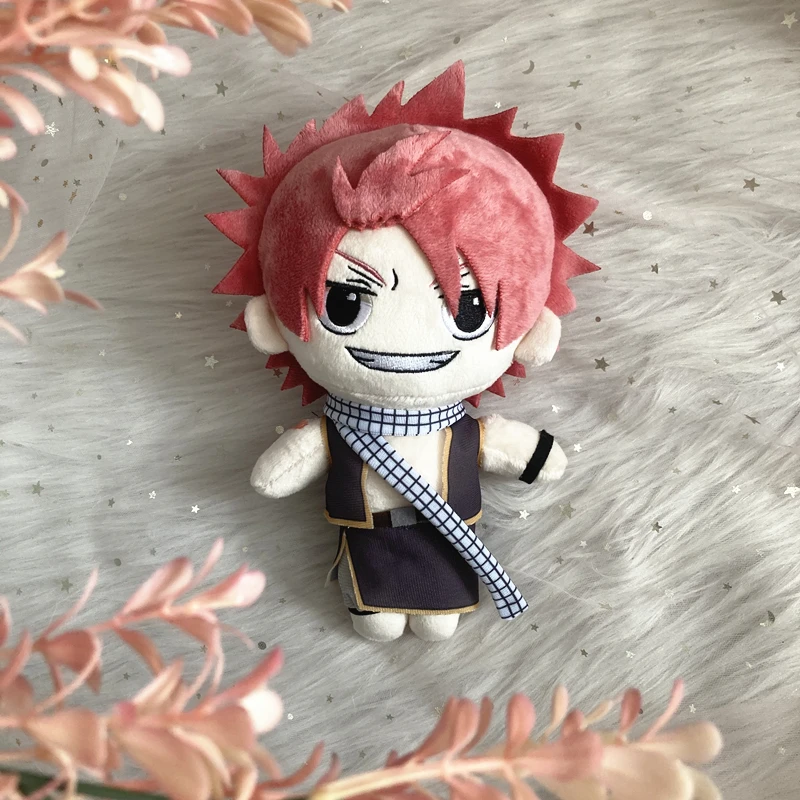 

Anime Fairy Tail Etherious Natsu Dragneel Plush Toy Soft Stuffed Cartoon Doll Gifts For Children 20cm