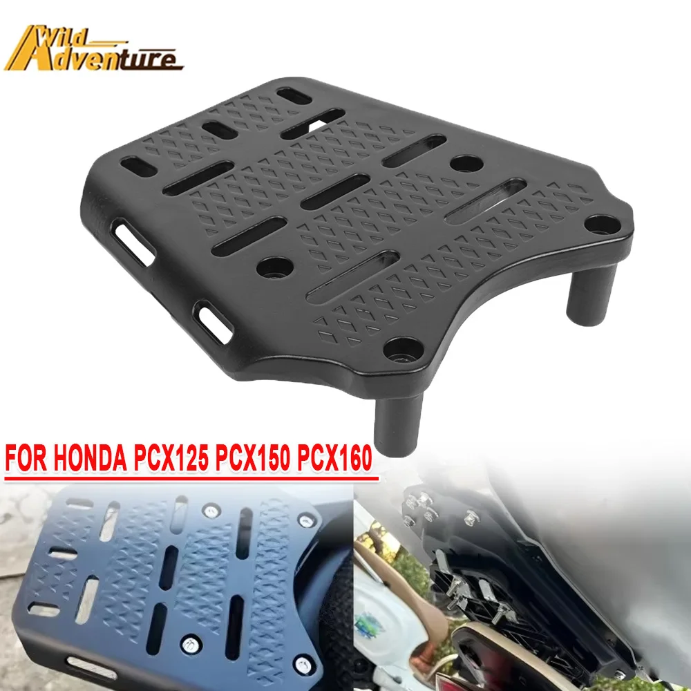

PCX125 PCX150 PCX160 Rear Rack Luggage Top Carrier Box Bracket For Honda PCX 160 150 125 Storage Box Shelf Tail Cargo Support