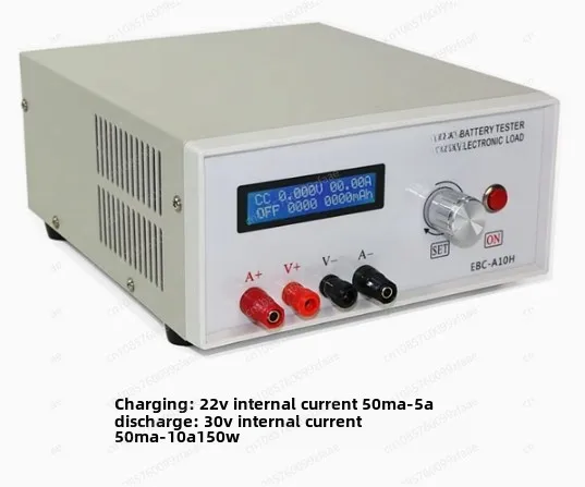 

EBC-A10H 10A capacity meter tester 0 - 30V 0 - 10A adjustable battery pack Capacity Detector 10A charge 20A Lithium lead acid