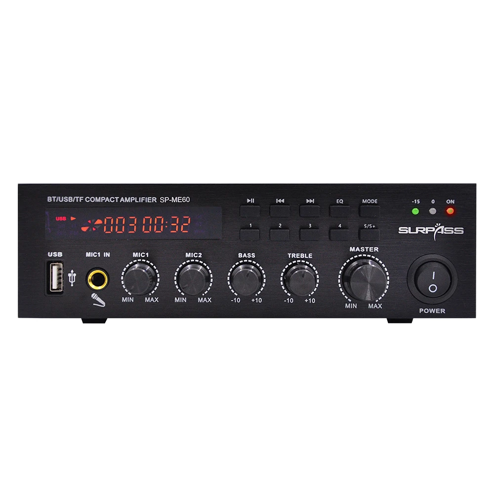 4-16Ohm High Power Amplifier Public Address System Professional Audio Device