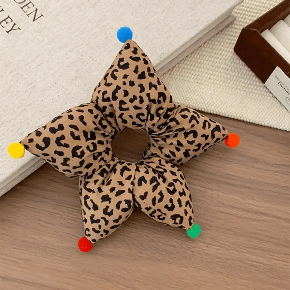 

Five-Pointed Star Star Print Hair Ties Plaid Pattern Polka Dot Elastic Hair Bands Hair Accessories Hair Scrunchies Hair Bands