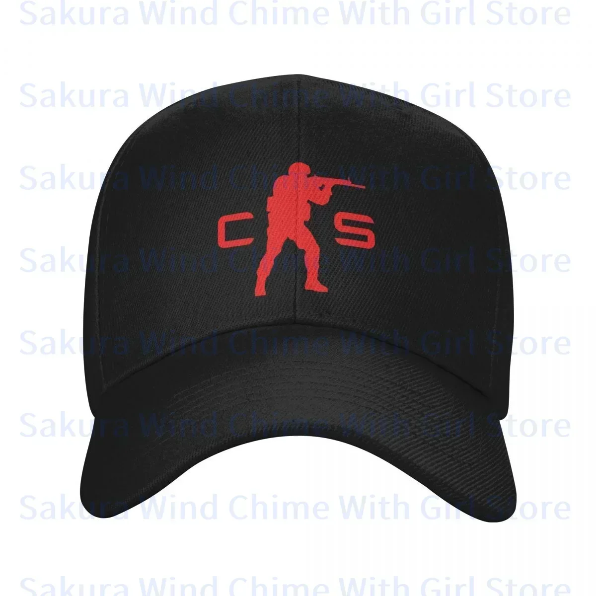 New Fashion Counter-Strike 2 CS Baseball Cap For Men POLYESTER Hats Adjustable Hat Casual Truck Driver Hat