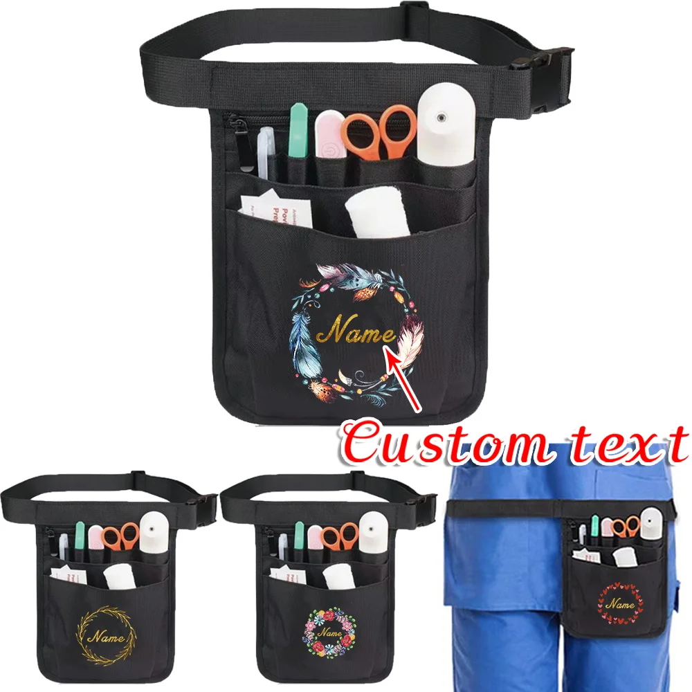 Personalized Customized Hospital Work Medicine Storage Bag Fashion Outdoor Portable Nurse Pocket