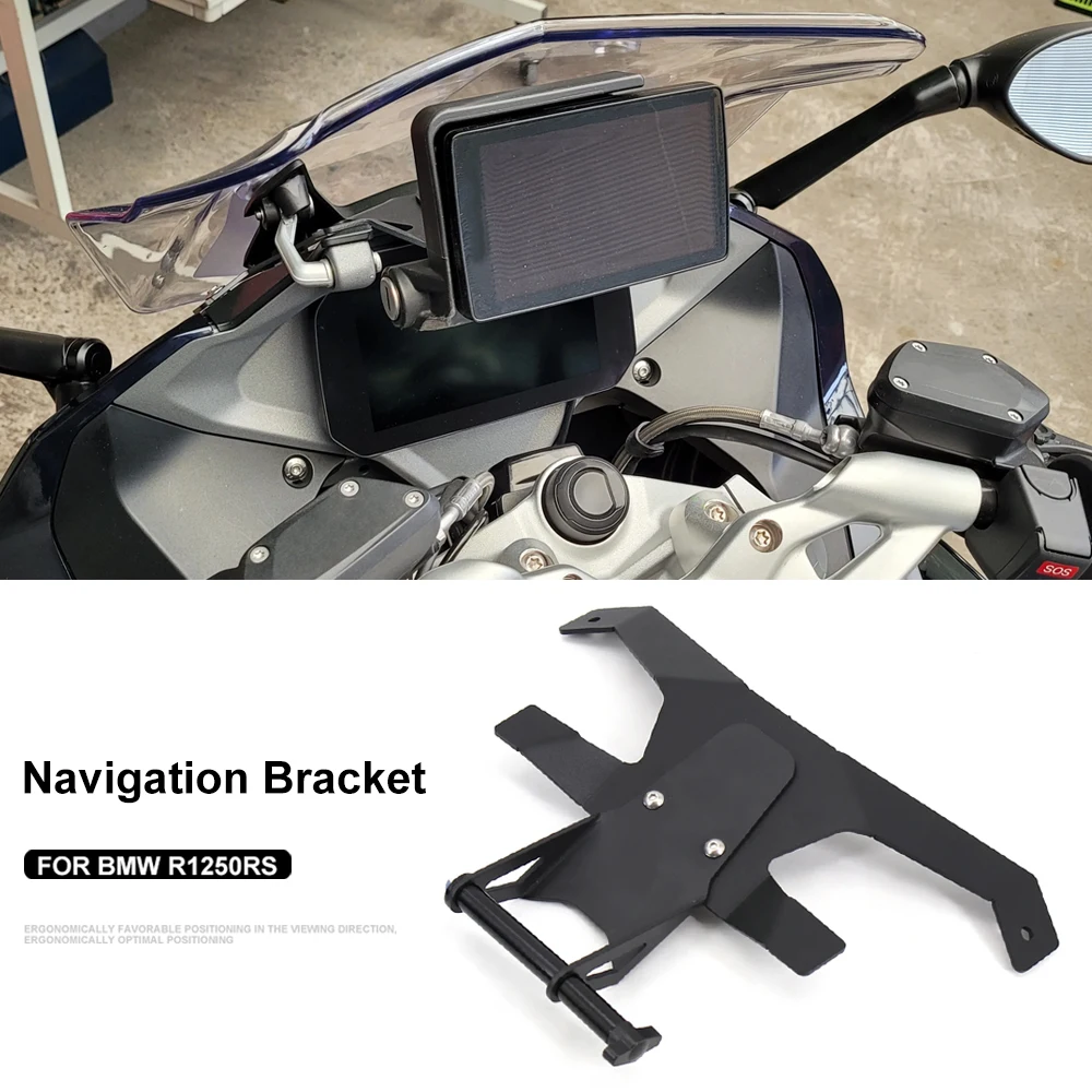 

R1250RS 2021 NEW Motorcycle Modification Phone Holder Stand GPS Mount Navigator Plate Bracket For BMW R1250RS R 1250 RS r1250rs